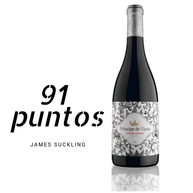 Príncipe de Viana Edición Limitada 2015 91 puntos James Suckling