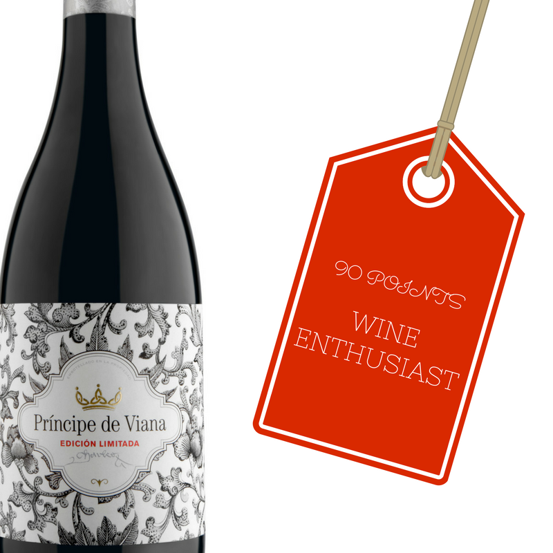 Príncipe de Viana Edición Limitada 2013 90 points Wine Enthusiast