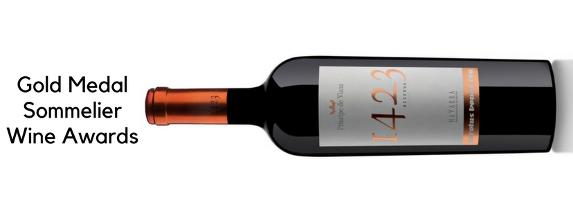 Príncipe de Viana 1423 Reserva 2013, Gold Medal Sommelier Wine Awards