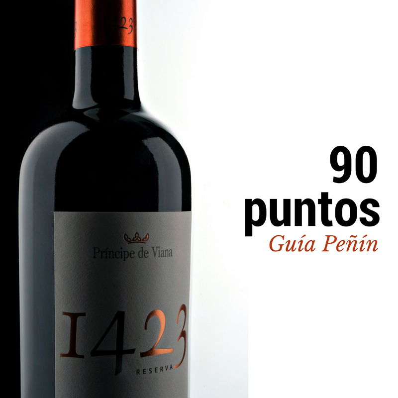 Príncipe de Viana 1423 Reserva 2011 90 puntos Guía Peñín