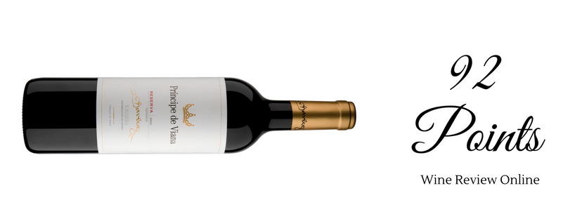 Príncipe de Viana Reserva 92 points Wine Review Online