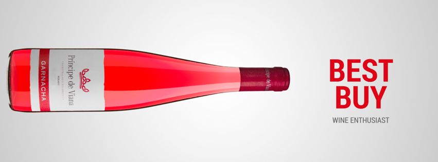 Príncipe de Viana Rosado Garnacha Best Buy Wine Enthusiast