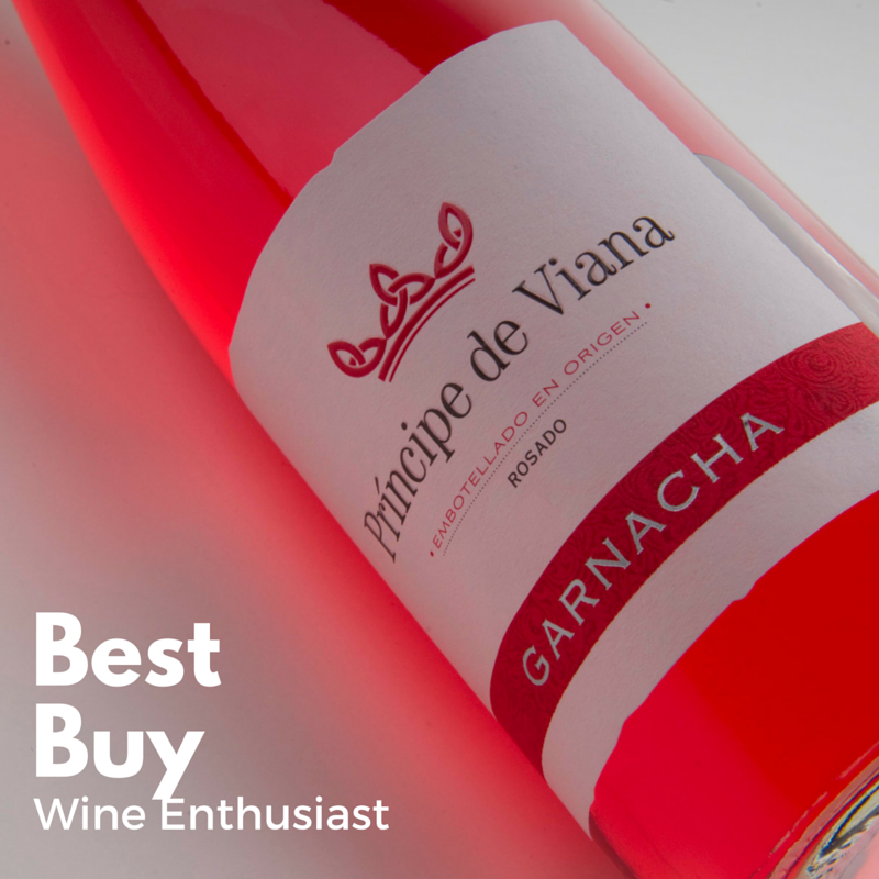 Príncipe de Viana Rosado Garnacha Best Buy Wine Enthusiast