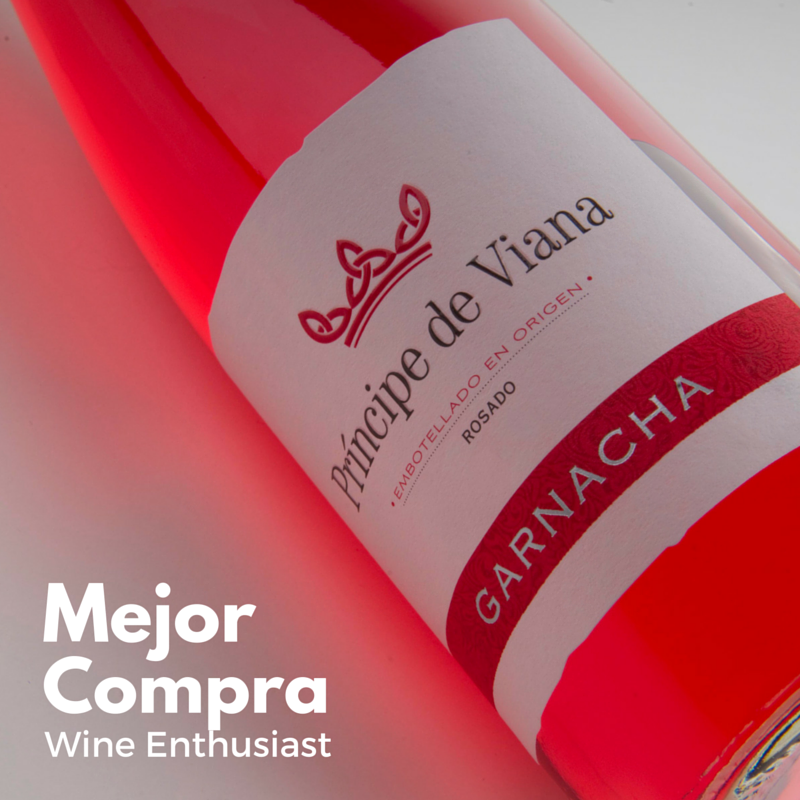 Príncipe de Viana Rosado Garnacha Mejor Compra Wine Enthusiast