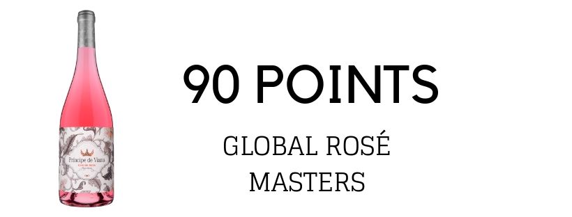 Príncipe de Viana Edición Rosa 2018 91 points THE DRINKS BUSINESS GLOBAL ROSÉ MASTERS