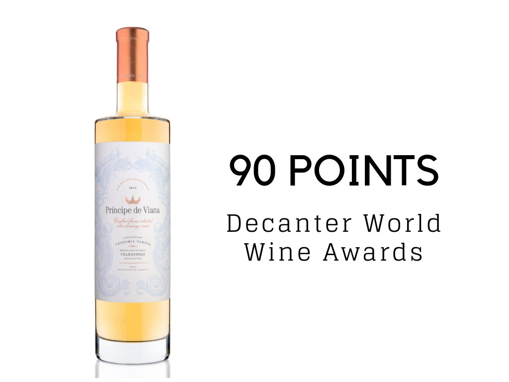 Príncipe de Viana Vendimia Tardía 2017 90 points Decanter World Wine Awards