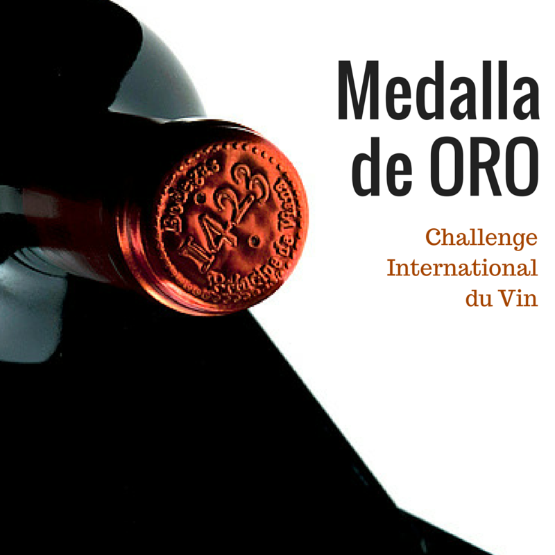 Príncipe de Viana Reserva 1423 medalla de oro en el Challenge International du Vin