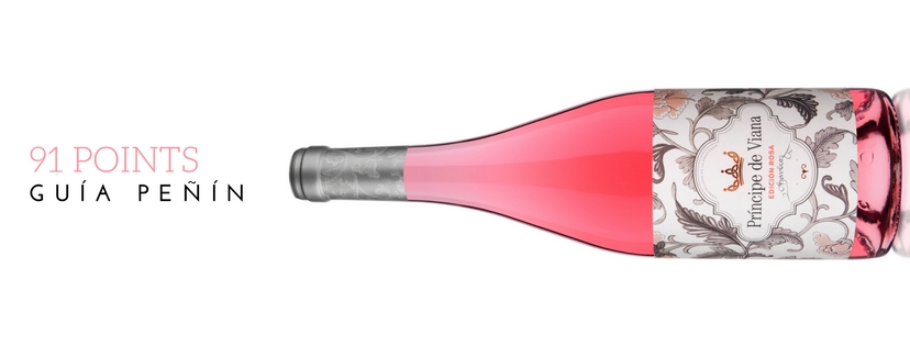 Príncipe de Viana Edición Rosa 2016, 91 points Guía Peñín