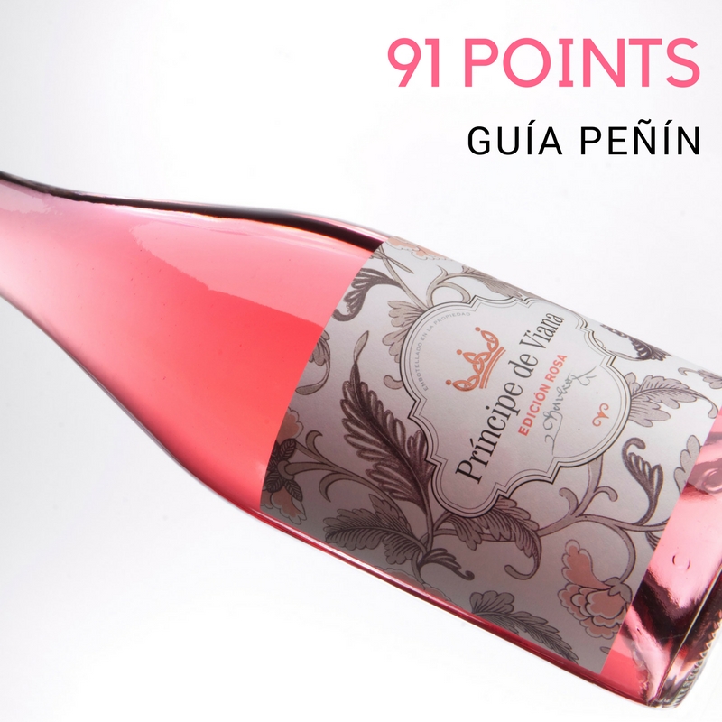 Príncipe de Viana Edición Rosa 2016, 91 points Guía Peñín