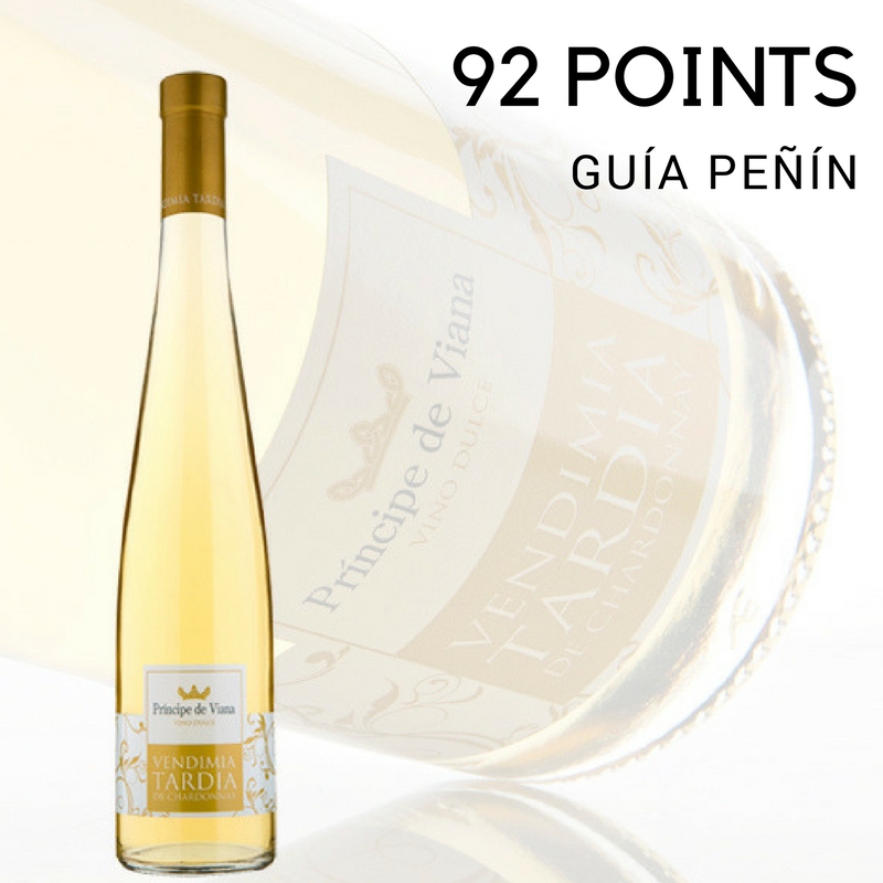 Príncipe de Viana Vendimia Tardía 2014, 92 points Guía Peñín