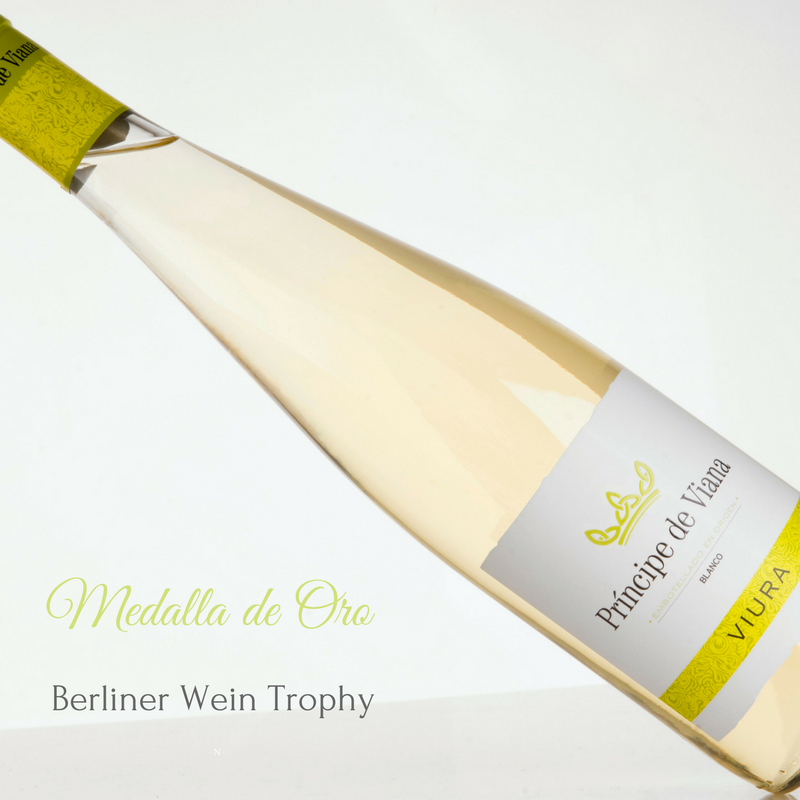 Príncipe de Viana Viura Medalla de Oro Berliner Wein Trophy