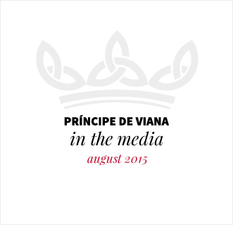 Príncipe de Viana in the media / August 2015