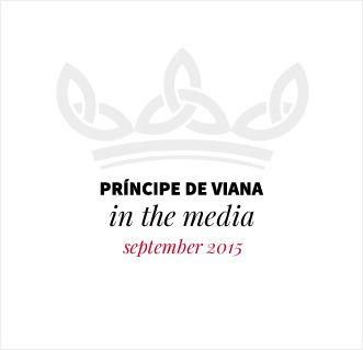 Príncipe de Viana in the media / September 2015