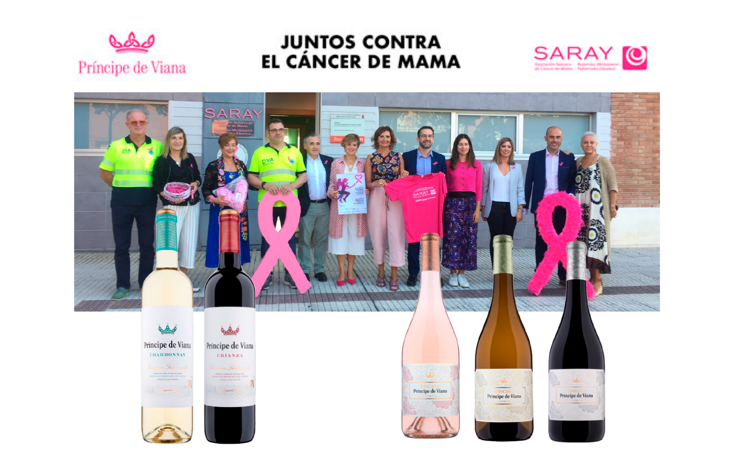 Únete a la marea rosa – Juntos contra el cáncer de mama