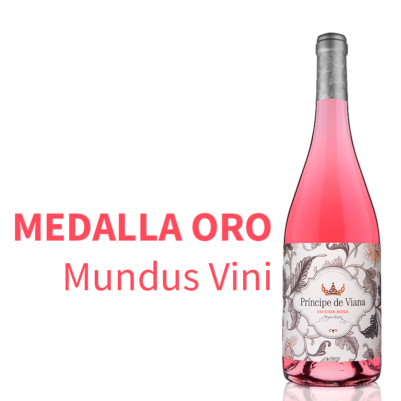 Príncipe de Viana Edición Rosa 2019 recibe Medalla de Oro Mundus Vini