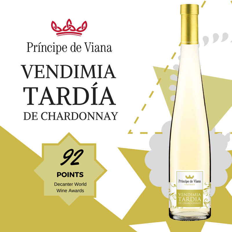 Príncipe de Viana Vendimia Tardía 2013 92 points Decanter World Wine Awards