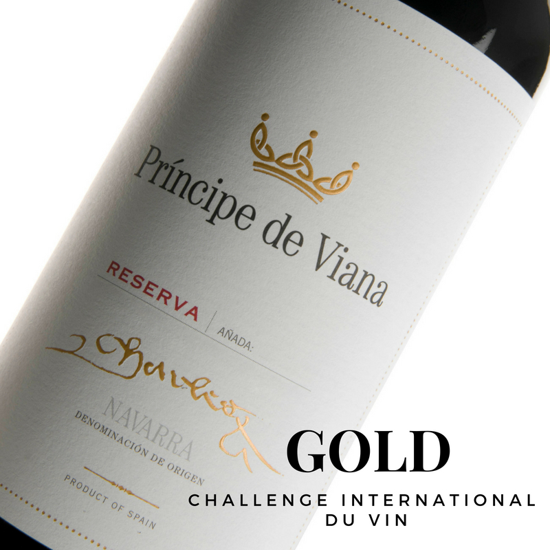 Príncipe de Viana  Reserva 2013, Gold Medal Challenge International du Vin
