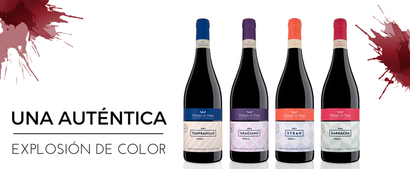 Príncipe de Viana renews its single-varietal wines