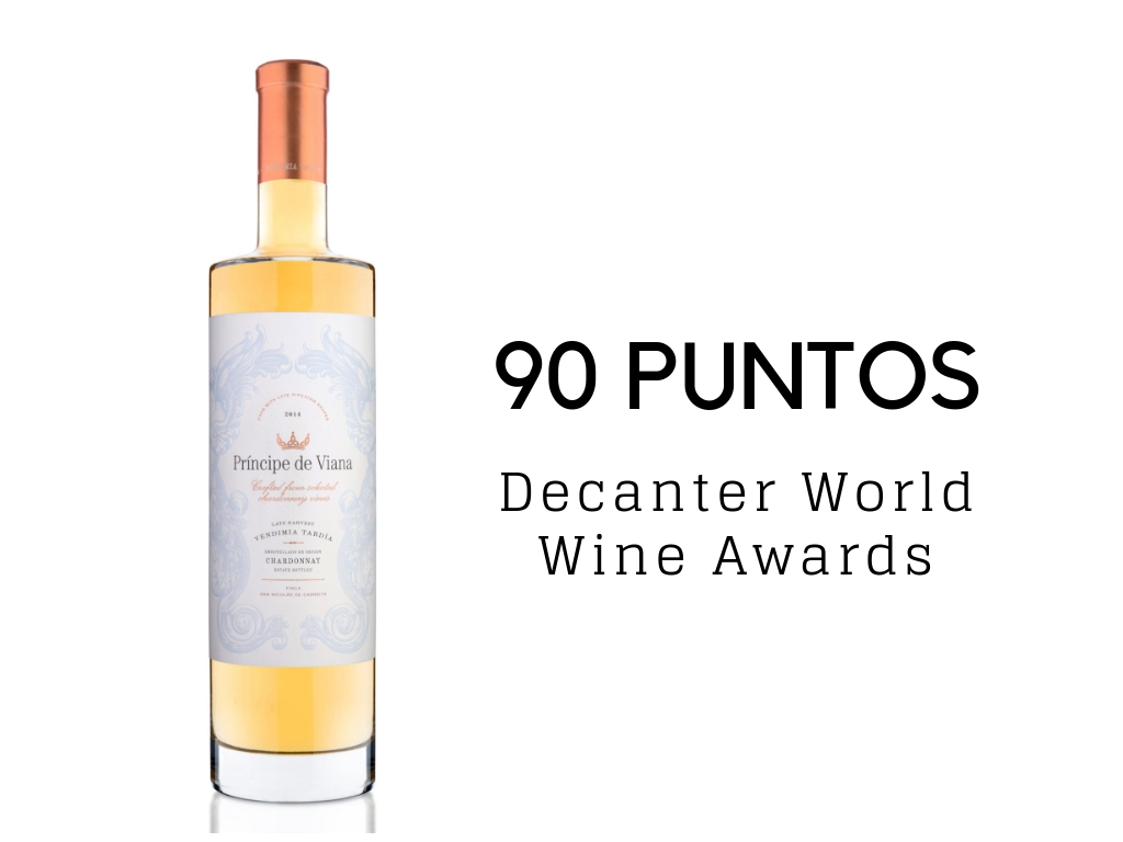 Príncipe de Viana Vendimia Tardía 2017 90 puntos Decanter World Wine Awards