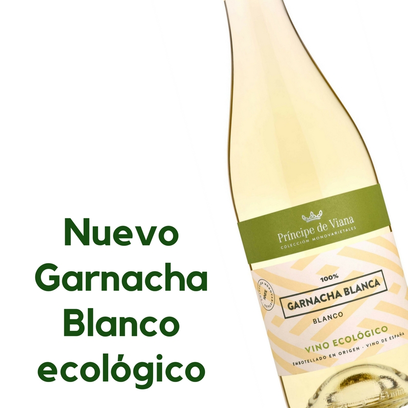 El Garnacha Blanca ECOLÓGICO de Príncipe de Viana