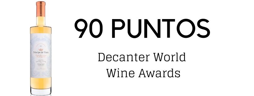 Príncipe de Viana Vendimia Tardía 2017 90 puntos Decanter World Wine Awards