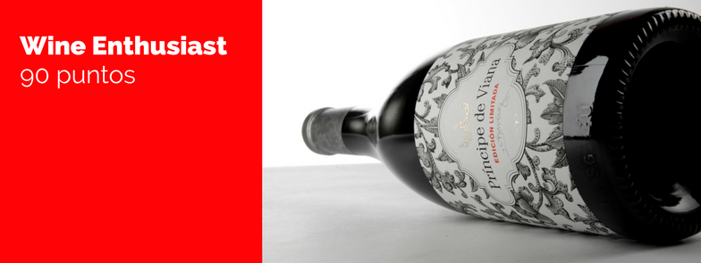 Príncipe de Viana Edición Limitada 2013, 90 puntos Wine Enthusiast